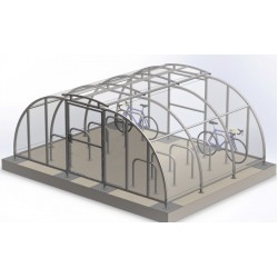 Compound  Bicycle Shelter